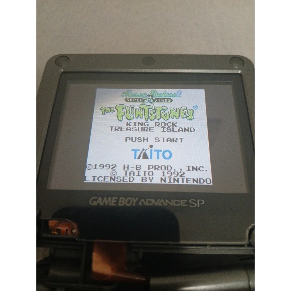 The Flintstones King Rock Treasure Island  Nintendo Game Boy - Authentic Mint!